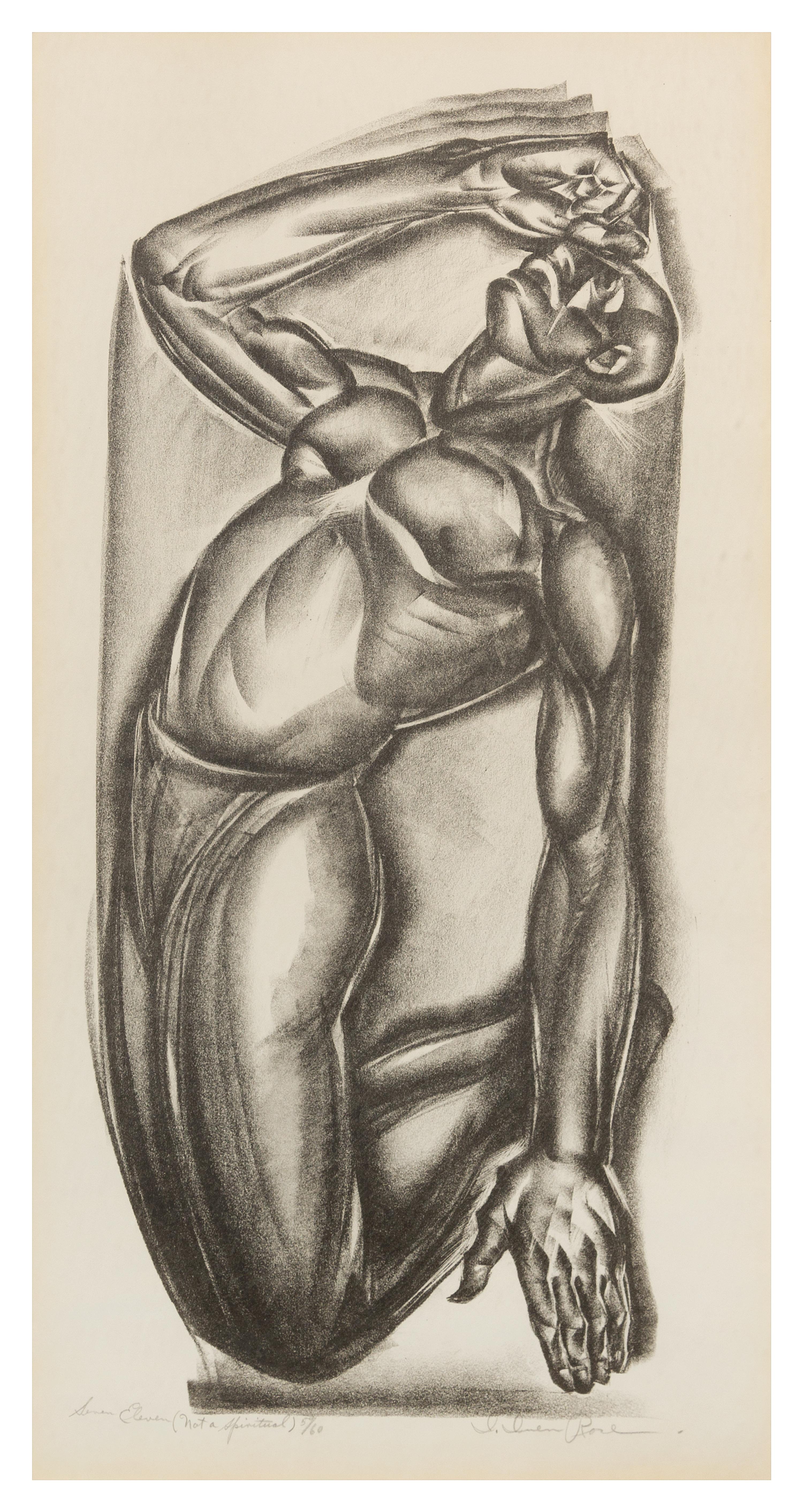 Iver Rose, (American, 1899-1972), Seven Eleven (Not A Spiritual)