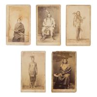 Charles L. Hamilton (American, b. 1837) — Sioux Subjects, Fort Randall, Dakota Territory 1860-1870