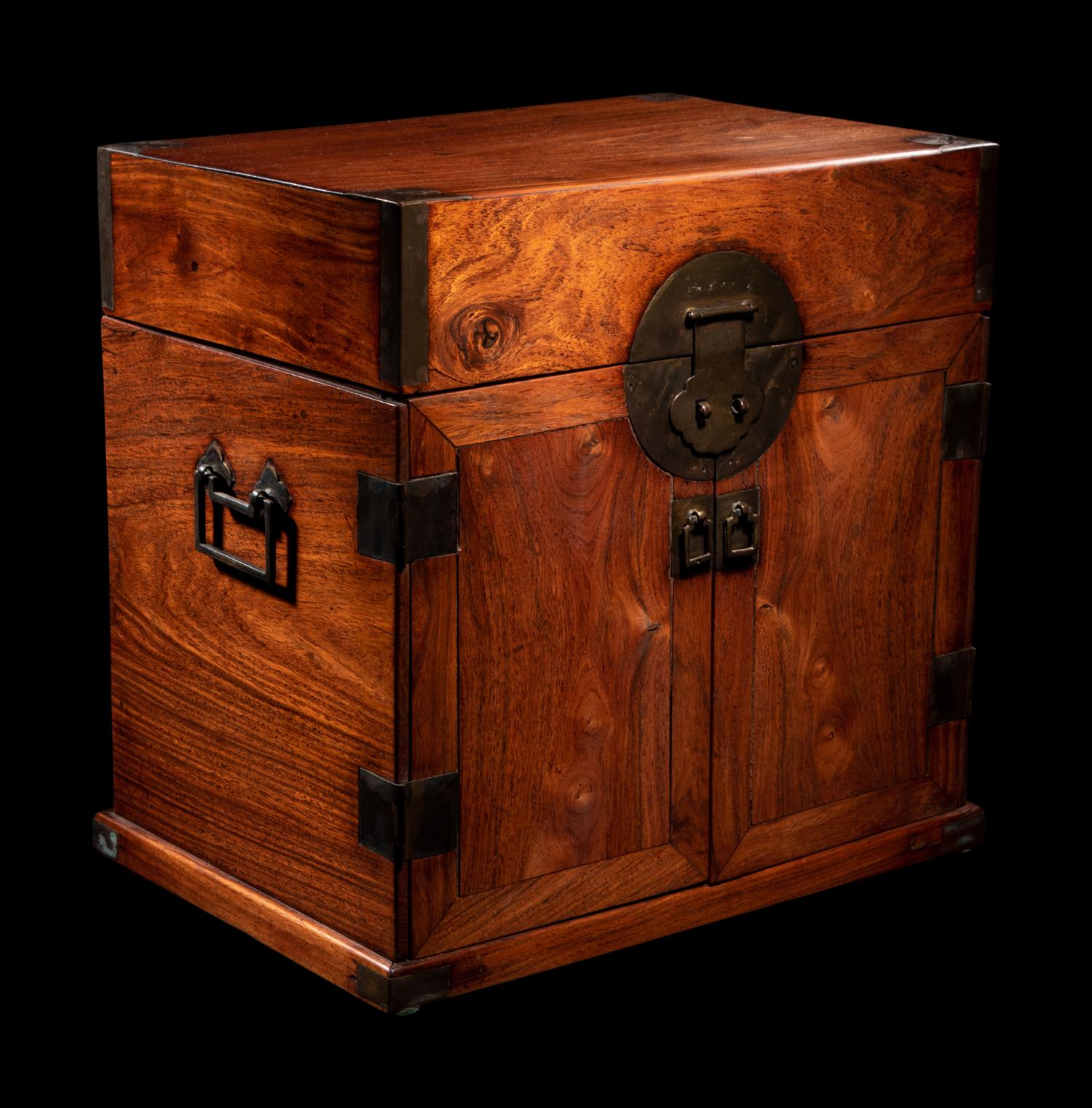 A Huanghuali Seal Chest, Guanpixiang