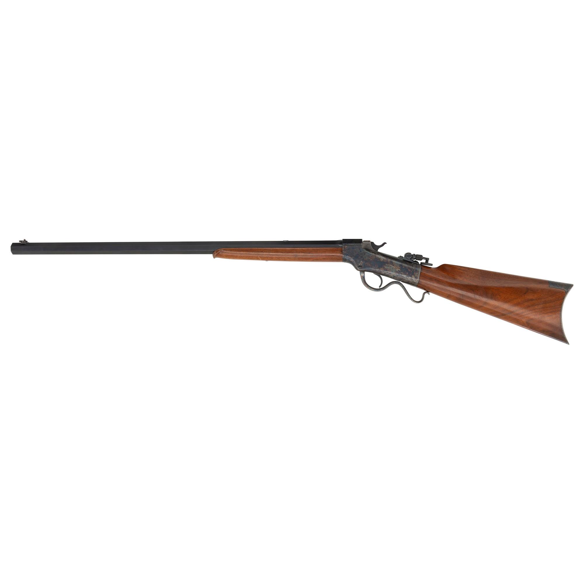 Restored and Customized Marlin Ballard Rifle in .22, Possibly by John Oberlies