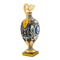 A Minton Pâte-sur-Pâte and Parcel-Gilt Porcelain Ewer