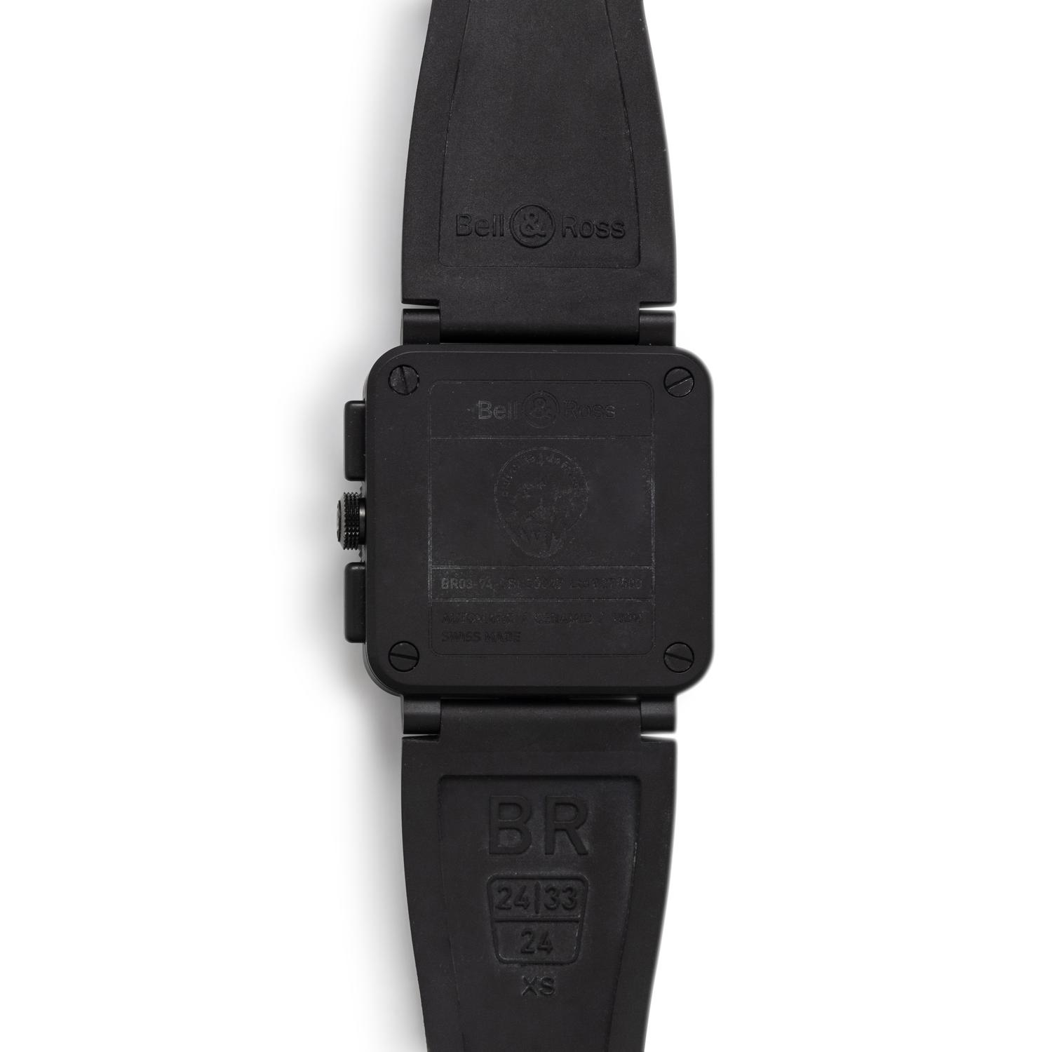 BELL & ROSS, BR 03-94 CERAMIC 'PATROUILLE DE FRANCE' WATCH