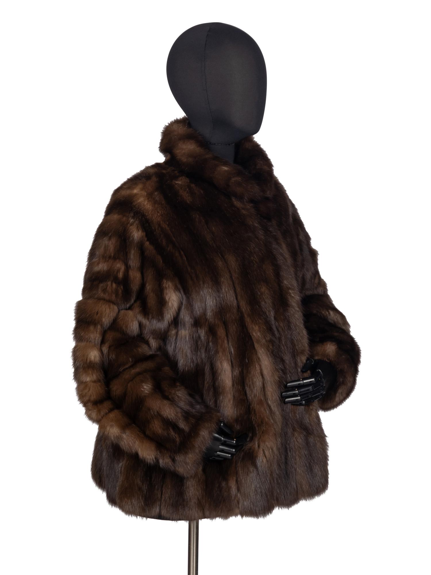 Geoffrey Beene Sable Jacket