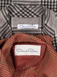 Two Oscar de la Renta Coats, 1980-90s
