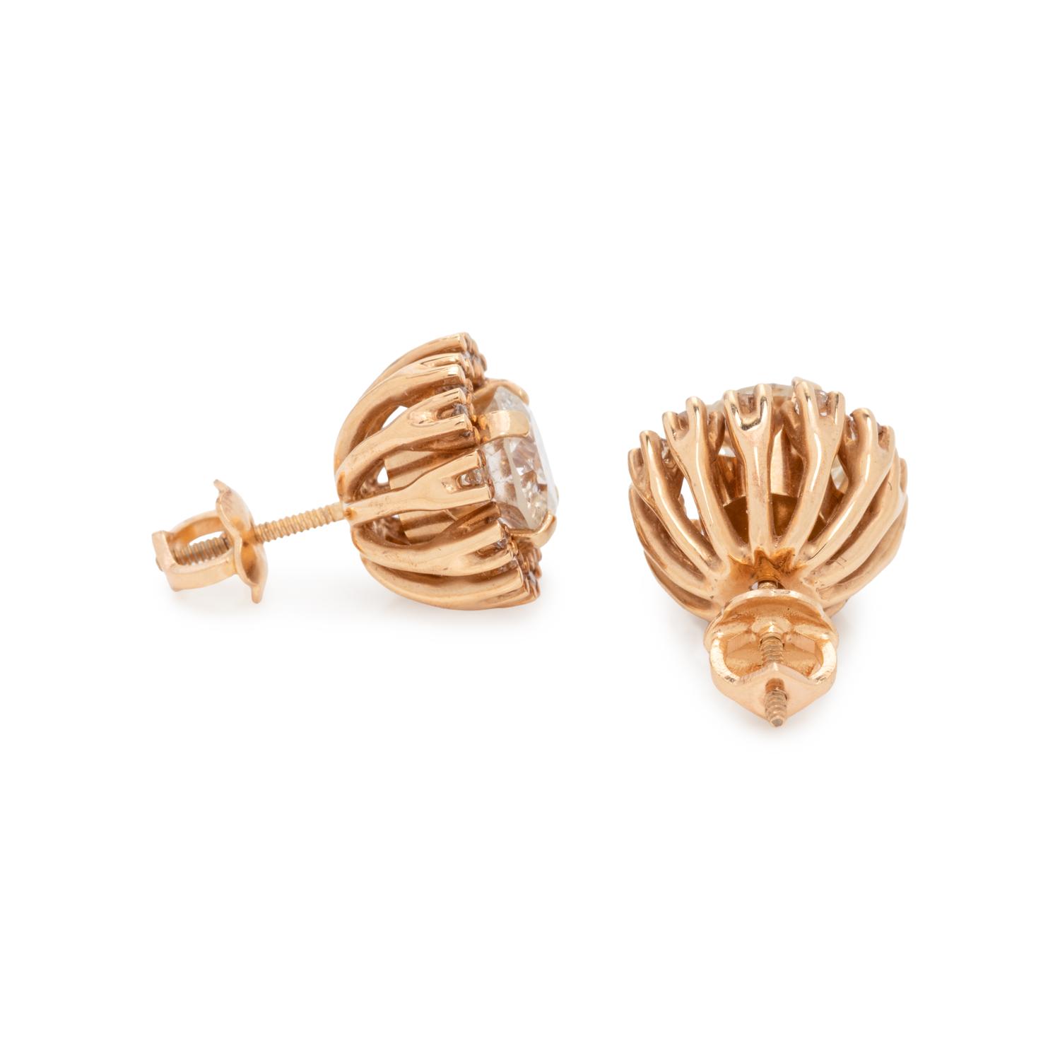 DIAMOND STUD EARRINGS AND JACKETS