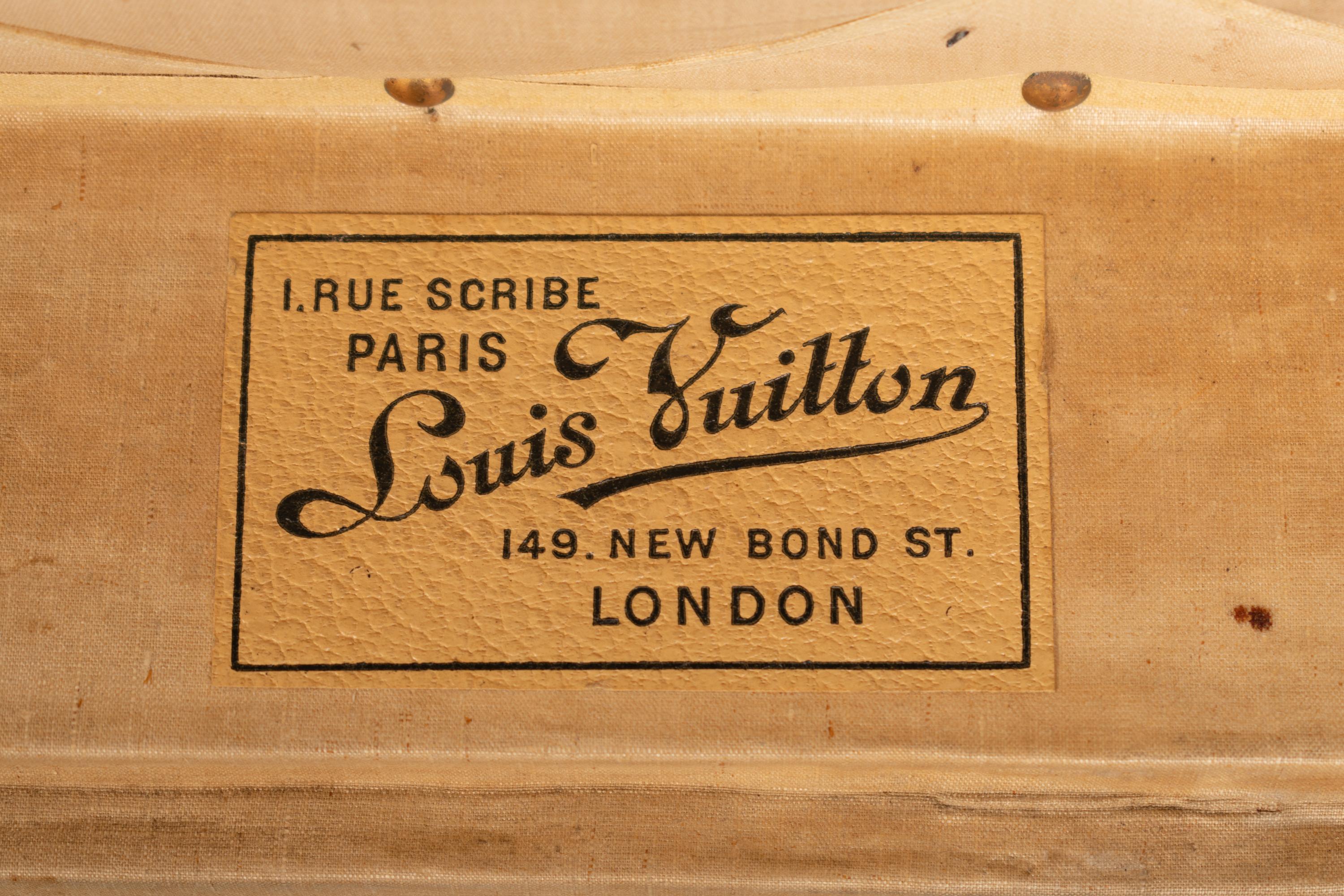 Louis Vuitton Steamer Trunk, Early 20th Century