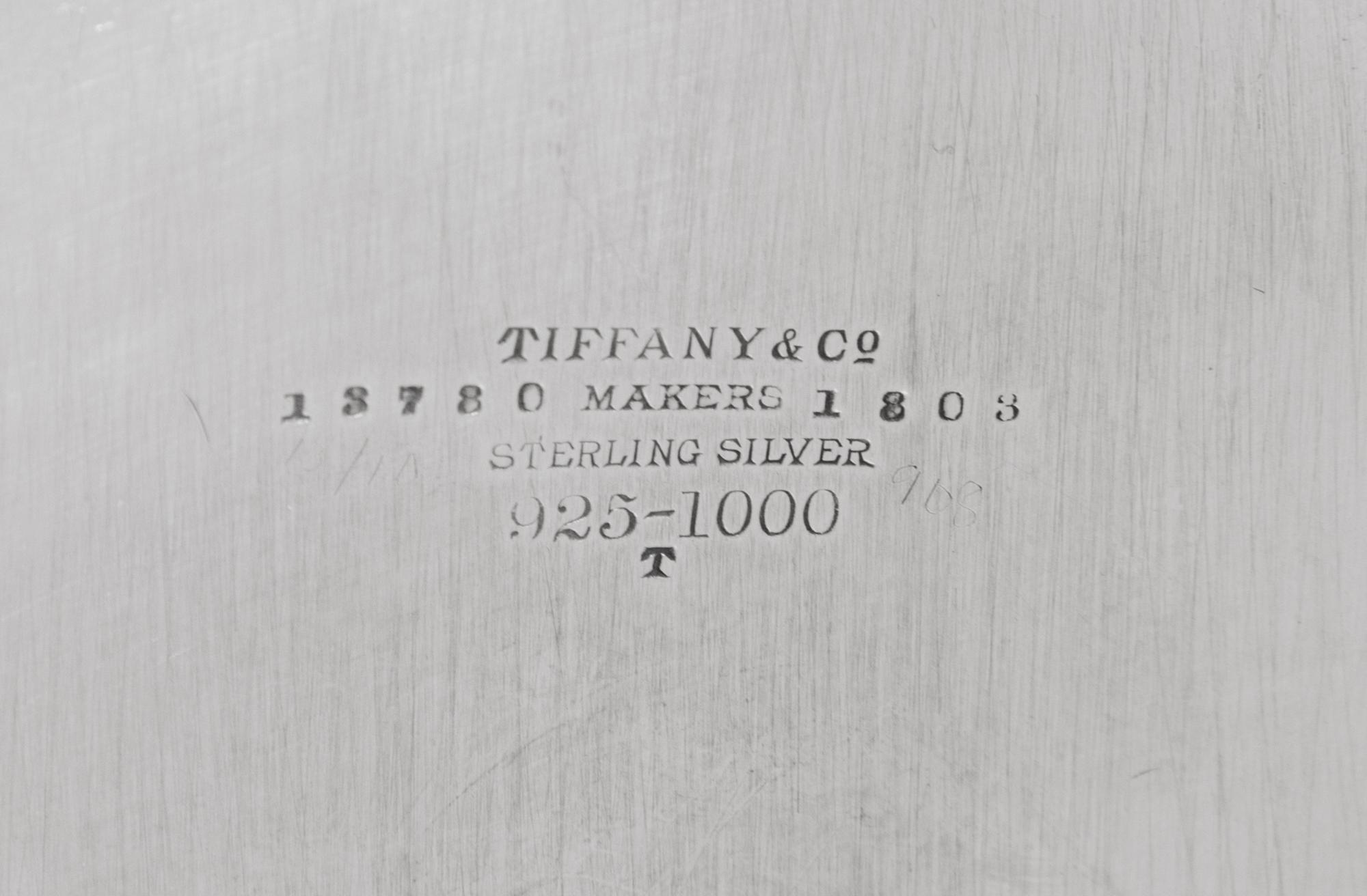A Tiffany and Co. Silver Fruit Bowl