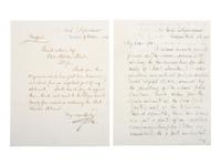 WELLES, Gideon (1802-1878). Letters and document associated with Welles, and other naval commanders.