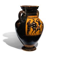 An Attic Black-Figured Type B Amphora