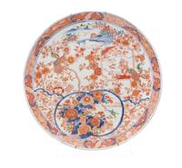 A Kutani Porcelain Charger — 19TH CENTURY
