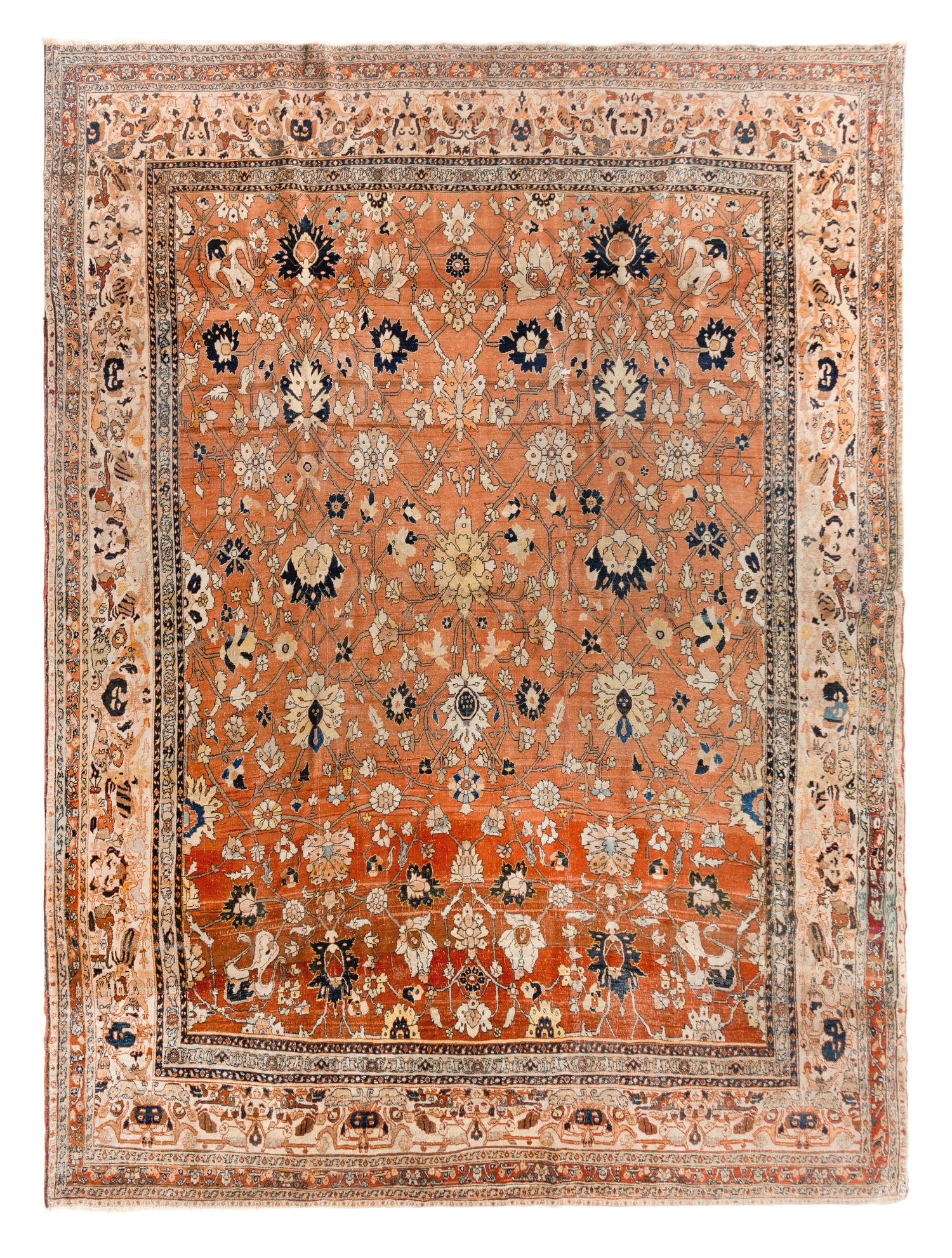 A Tabriz Rug