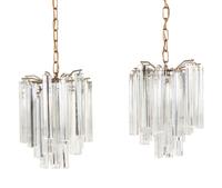 Pair of Pendant Lamps Camer Murano, Italy