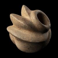 Two Chavin Stone Mace Heads