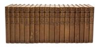 THWAITES, REUBEN GOLD. The Jesuit Relations and Allied Documents...in New France. Cleveland, 1896-1901. Limited. 73 vols.