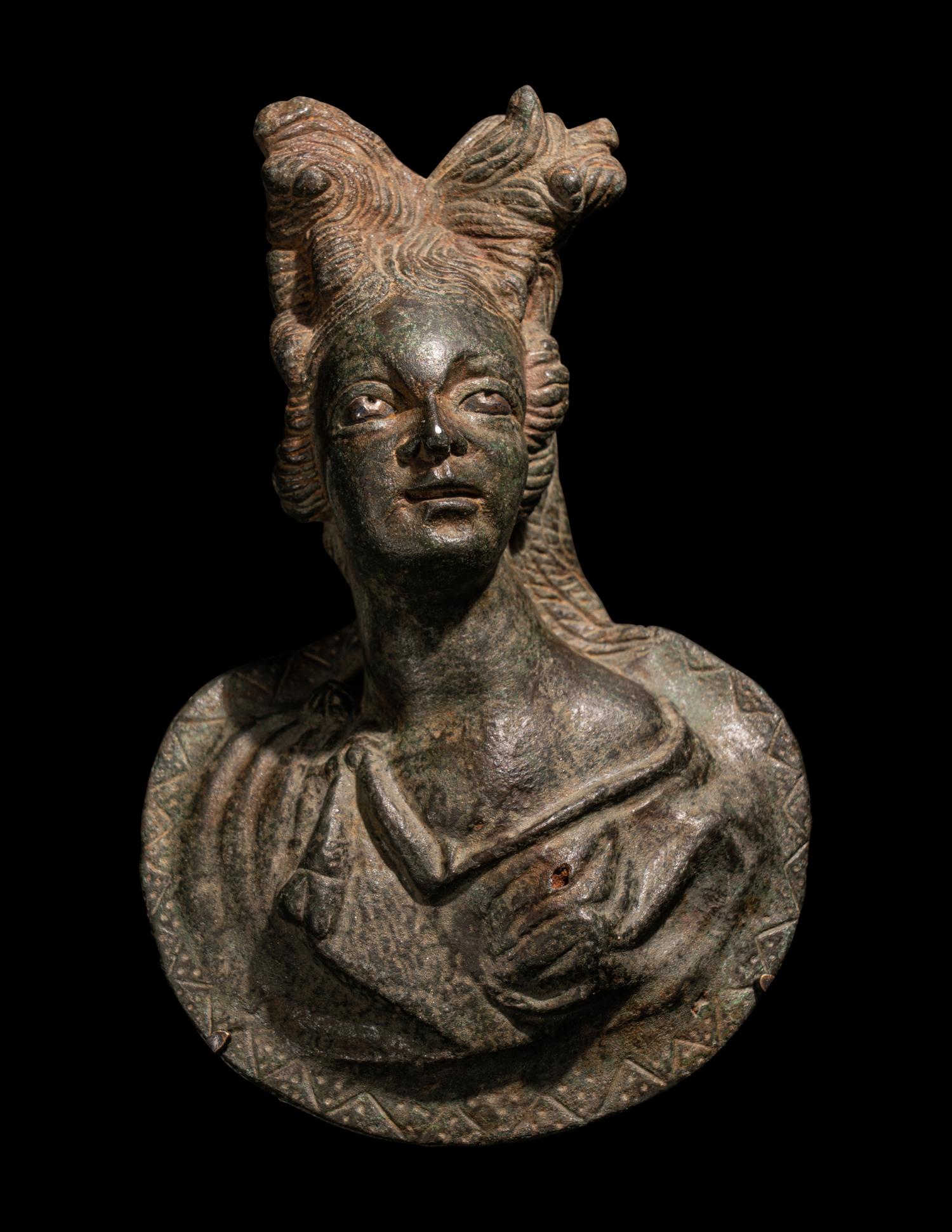 Two Roman Bronze Appliques