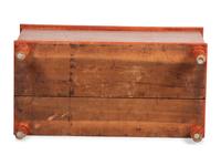 A Late Federal Grain Painted Poplar Blanket Chest
