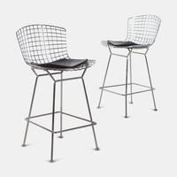 Pair of Bar Stools Knoll Inc., USA