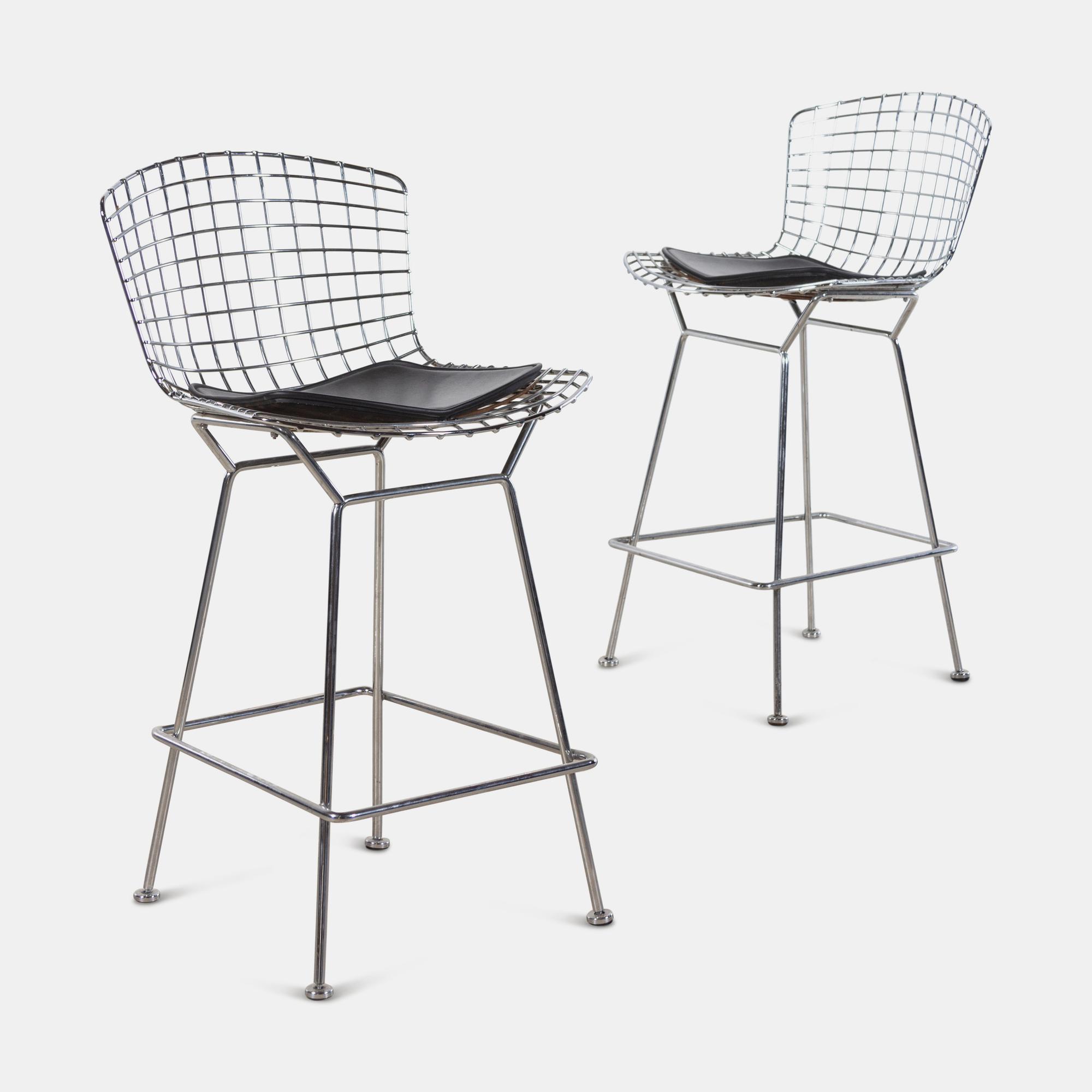 Pair of Bar Stools Knoll Inc., USA