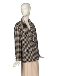 Chanel Houndstooth Jacket, 1980s