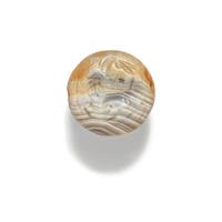 A Minoan Banded Agate Lentoid with an Acrobat Leaping Over a Bull