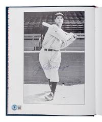 A Group of Two Joe DiMaggio Signed Autograph Album Book Sets (Beckett Authentication Services Letters),