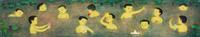 Mai Thu, (Vietnamese, 1906-1980), Baignade, 1970