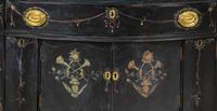 A George III Style Painted Sideboard