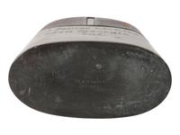 [CIVIL WAR]. Period-flask with UCV inscription to Captain James McElvany, Company F, 35th Georgia Infantry, WIA Cedar Run.