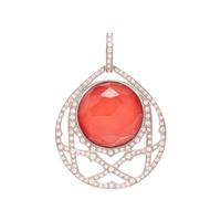 STEPHEN WEBSTER, CRYSTAL HAZE AND DIAMOND PENDANT