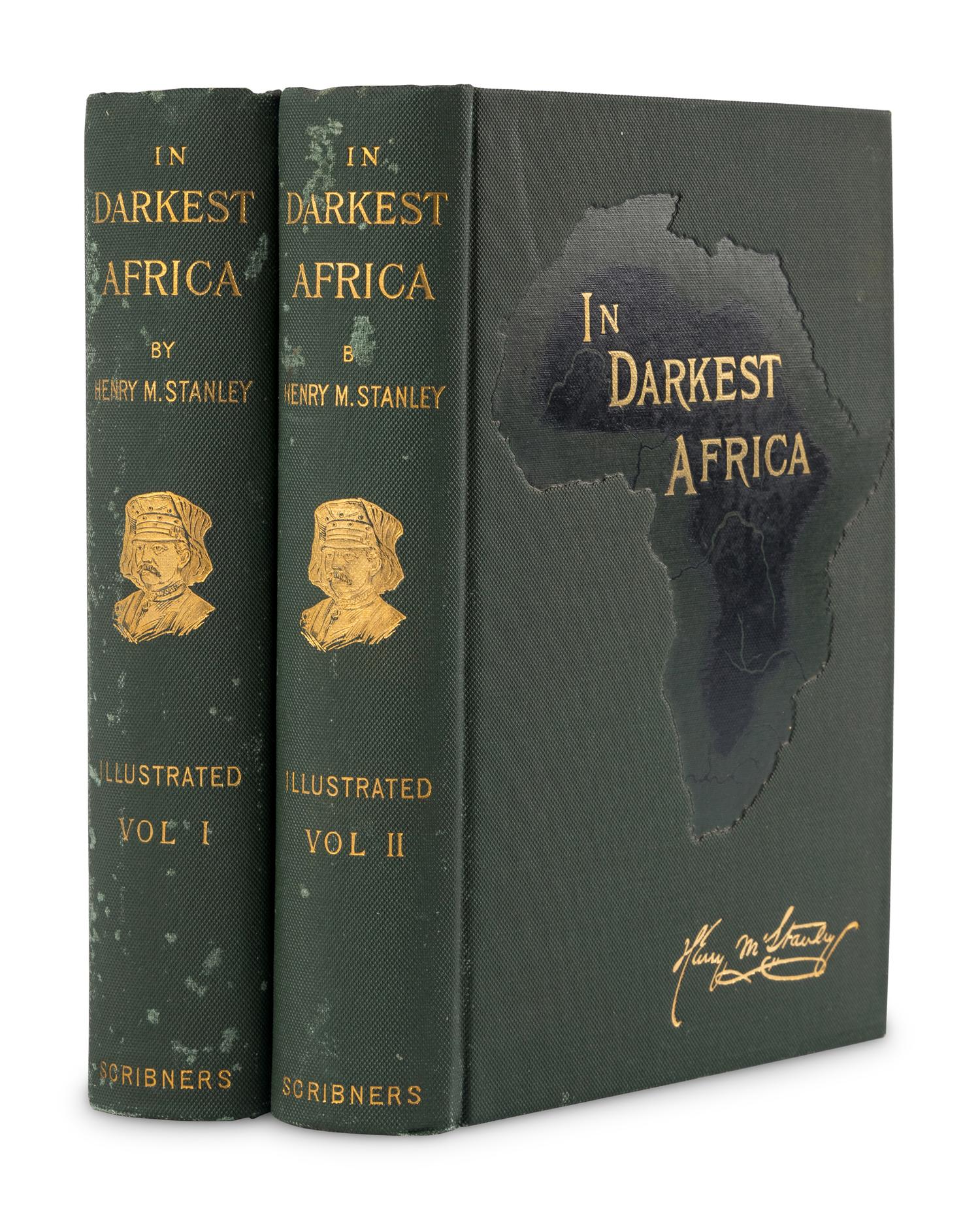 STANLEY, Henry Morton, Sir (1841-1904). In Darkest Africa . New York: Charles Scribner's Sons, 1890.
