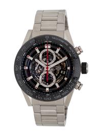 TAG HEUER, STAINLESS STEEL 'CARRERA' CHRONOGRAPH WATCH
