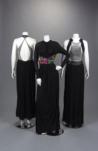 Three Geoffrey Beene Evening Dresses, Fall 1990