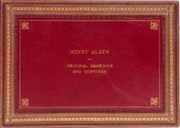 ALKEN, HENRY. [Original Drawings and Sketches], title from binding. With 7 original sketches.