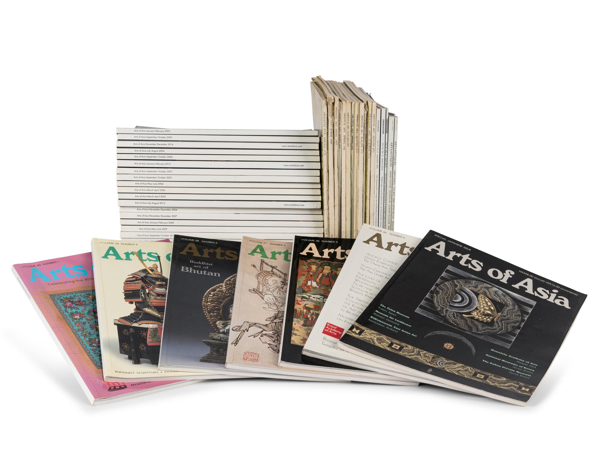 [JOURNALS] A group of journals about Asian art, comprising: