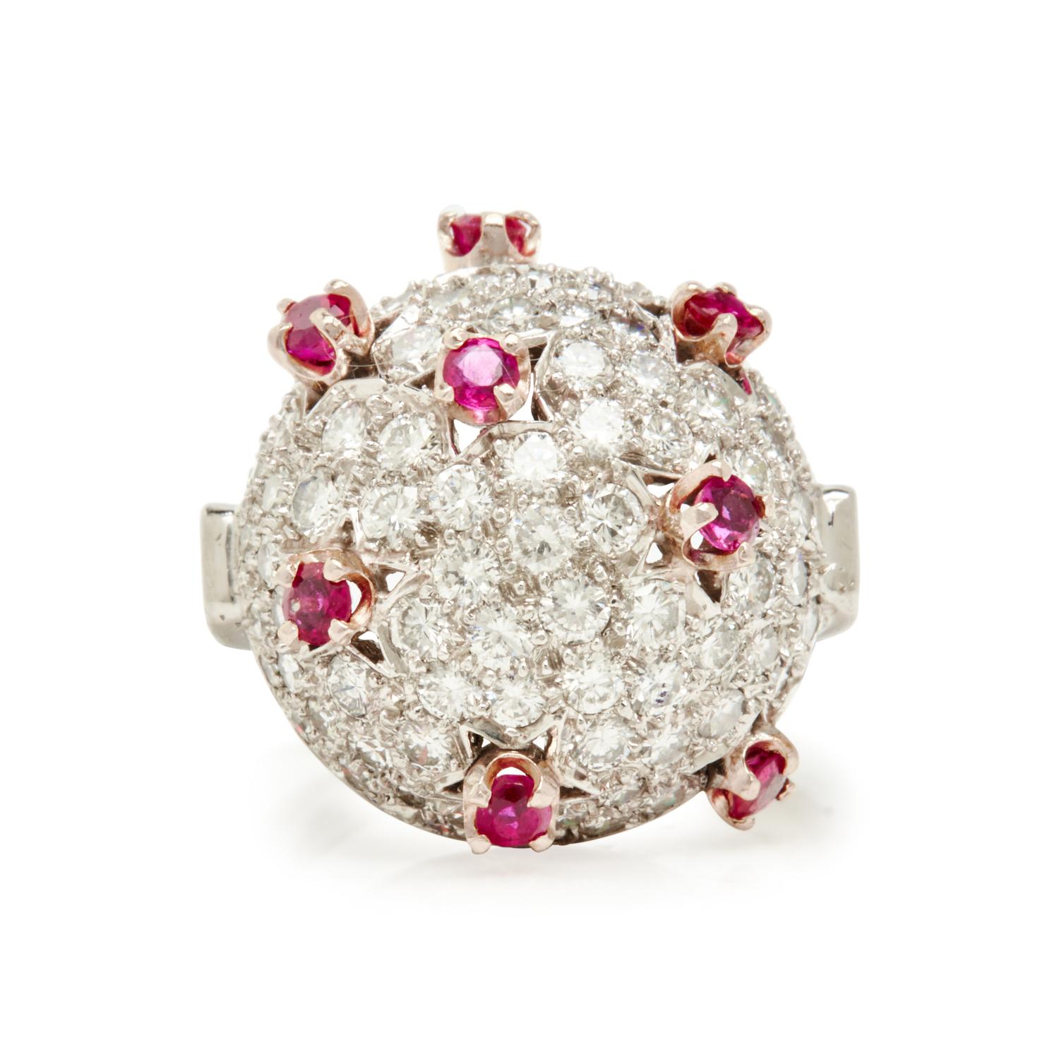 RUBY AND DIAMOND RING