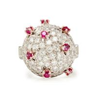 RUBY AND DIAMOND RING
