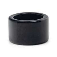 Chanel Black and Gold-Tone Ring