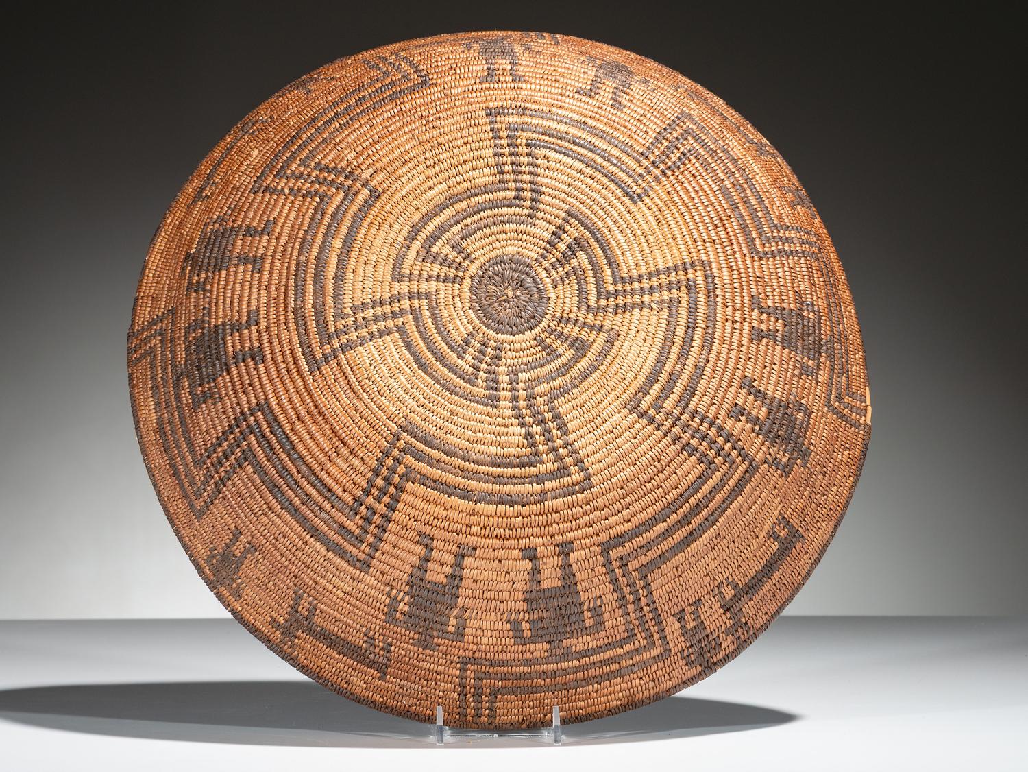 Apache Figural Basket