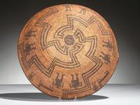 Apache Figural Basket