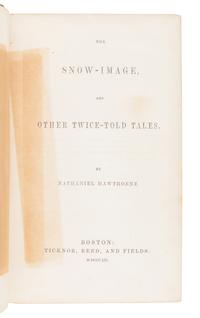 HAWTHORNE, Nathaniel (1804-1864). The Blithedale Romance. Boston: Ticknor, Reed and Fields, 1852.