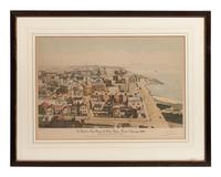 [CHICAGO]. VARIN, Raoul. A suite of 4 works depicting 19th century Chicago, including: