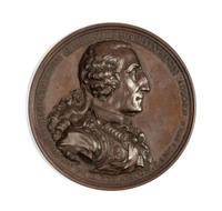 An American Bronze "George Washington" Mourning Medal Diameter 2 7/8 inches. — 18TH/19TH CENTURY