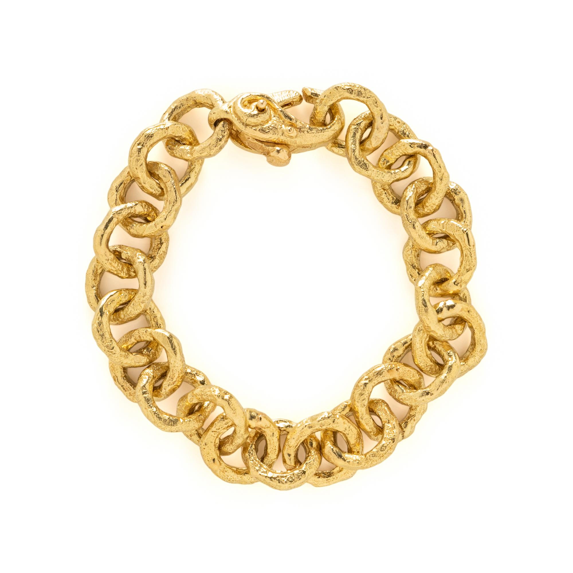 YELLOW GOLD BRACELET