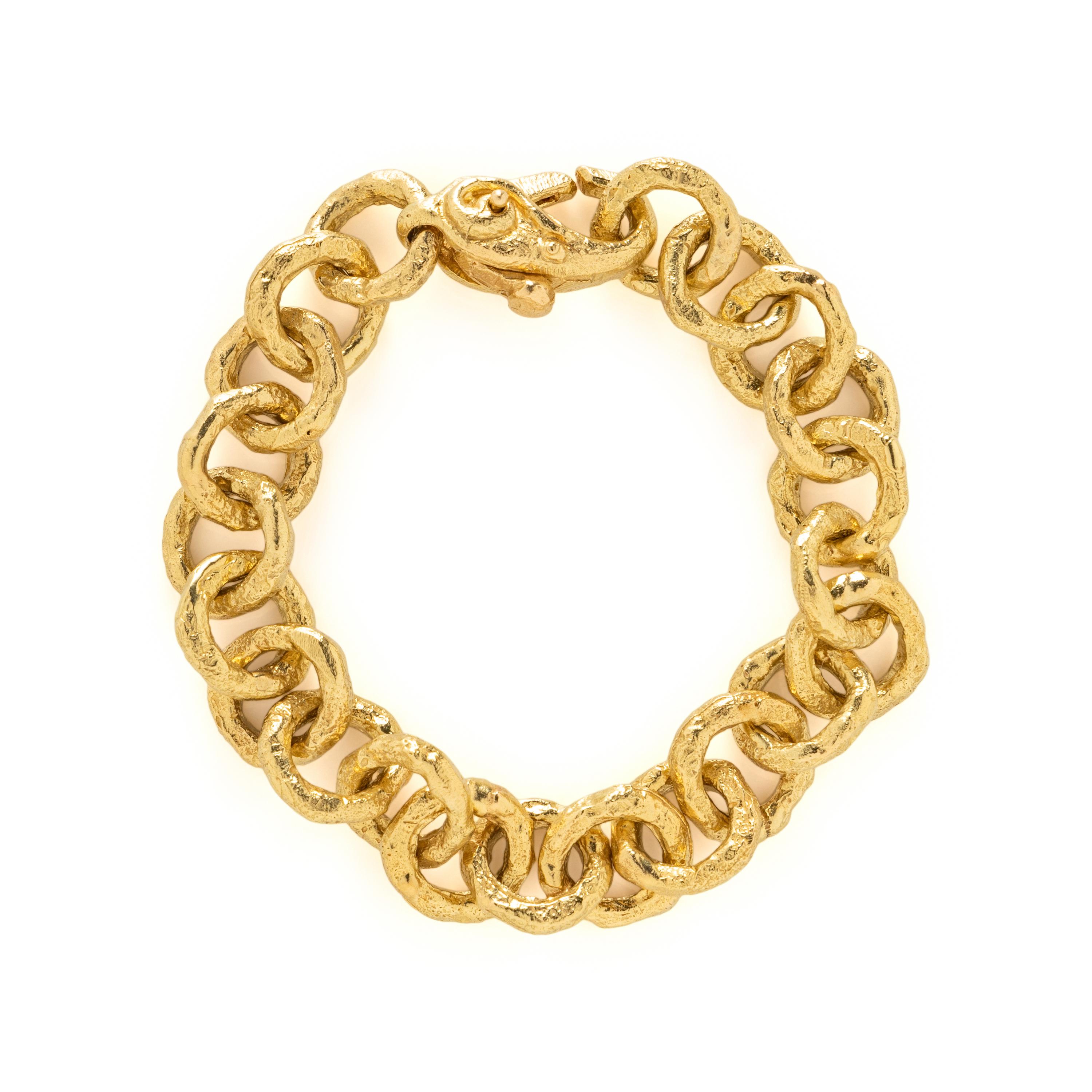 YELLOW GOLD BRACELET