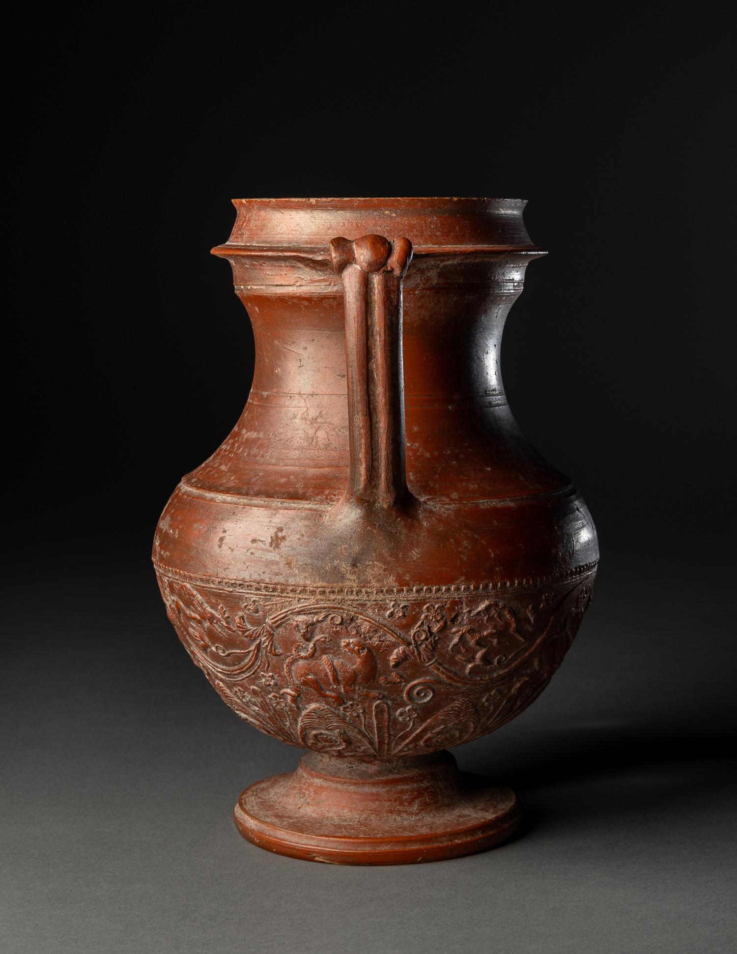 A Roman Arretine-Ware Amphora