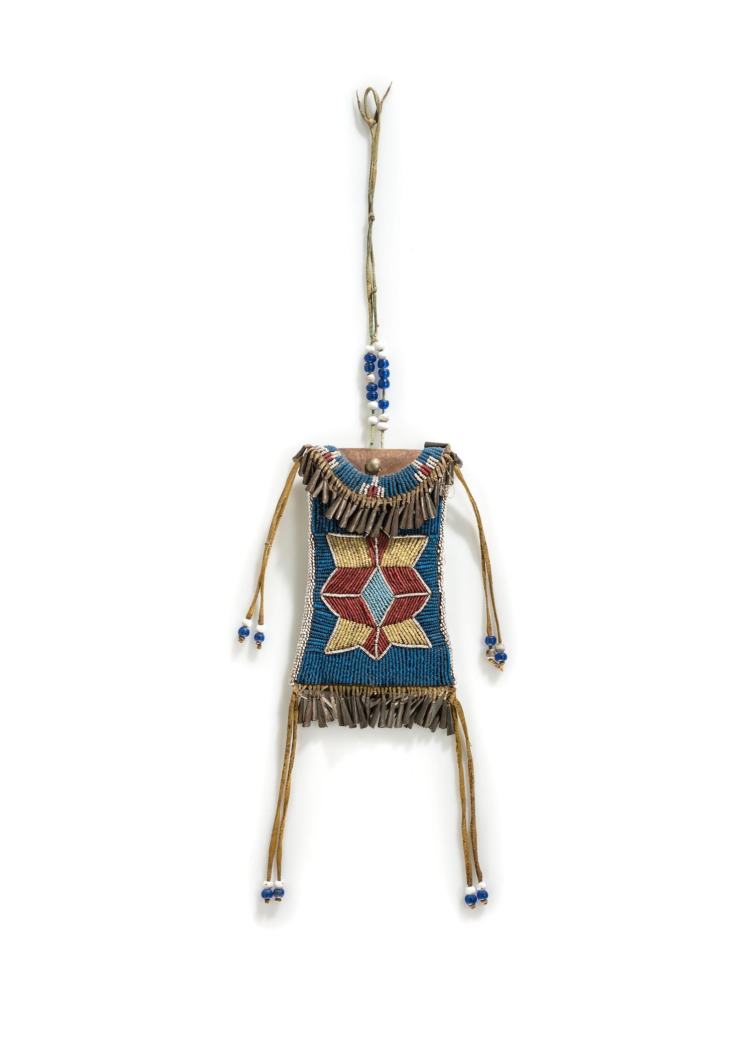 Kiowa Beaded Strike-a-Light Bag
