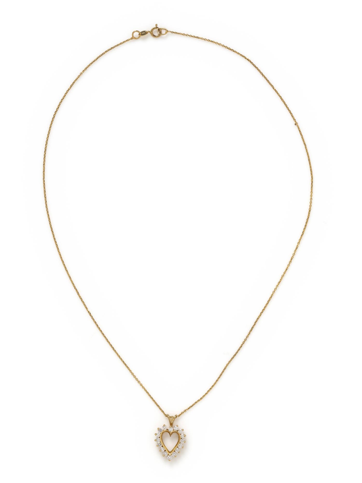 COLLECTION OF YELLOW GOLD, DIAMOND AND CITRINE PENDANTS/NECKLACES