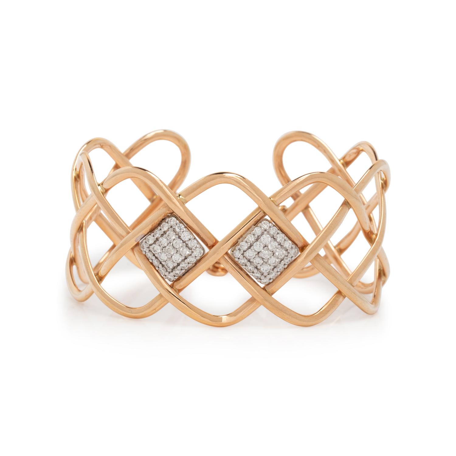 ROSE GOLD AND DIAMOND BRACELET