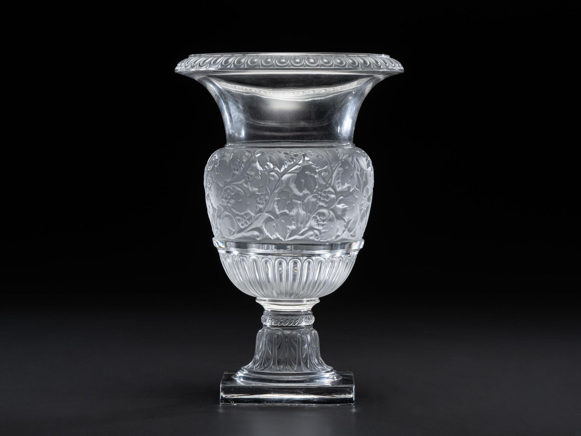 A Lalique Versailles Vase