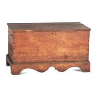 A Federal Cherrywood Blanket Chest